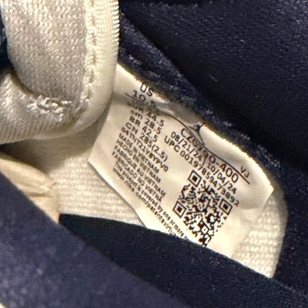 Nike Air Jordan 1 Retro Low OG Obsidian University Blue CZ0790-400 Mens 10.5 - Picture 4 of 5